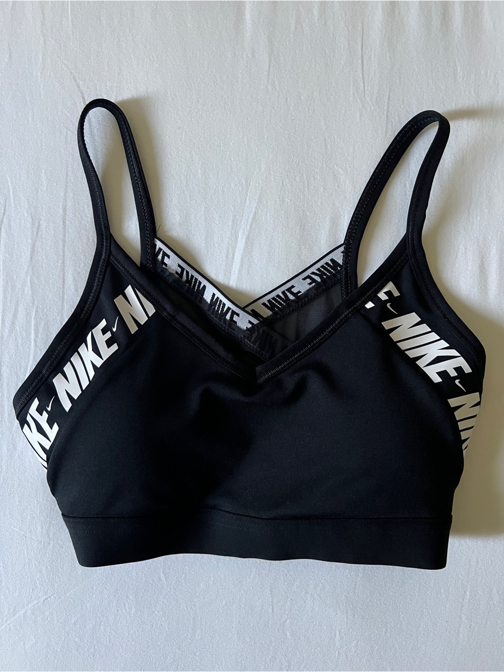 Nike Indy Logo Bra Dri-FIT - Black